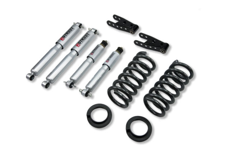 BT Lower Kit w SP Shocks - Belltech LOWERING KIT WITH SP SHOCKS