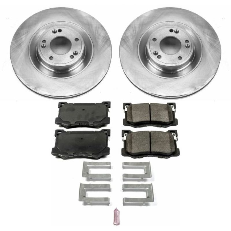 PSB Autospecialty Kit - Power Stop 15-16 Hyundai Genesis Front Autospecialty Brake Kit