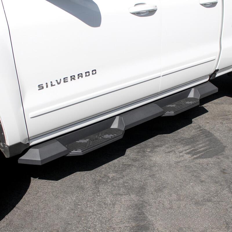 WES Nerf Bars - HDX Xtreme - Westin/HDX 07-18 Chevy/GMC Silv/Sierra 15/25/3500 Ext/Dbl Xtreme Nerf Step Bars - Textured Black