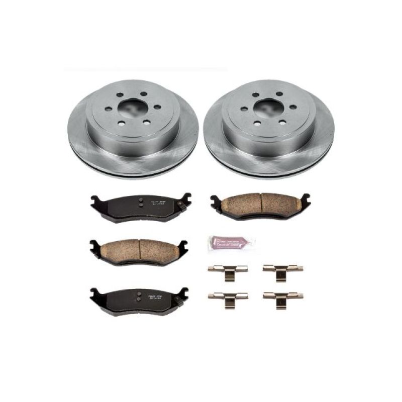 PSB Autospecialty Kit - Power Stop 2003 Dodge Durango Rear Autospecialty Brake Kit