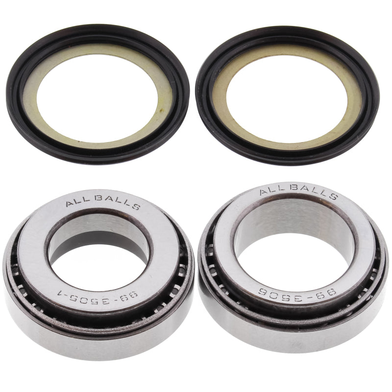 ABR Steering Bearing Kits - All Balls Racing 73-75 Yamaha TX500 Steering Bearing Kit