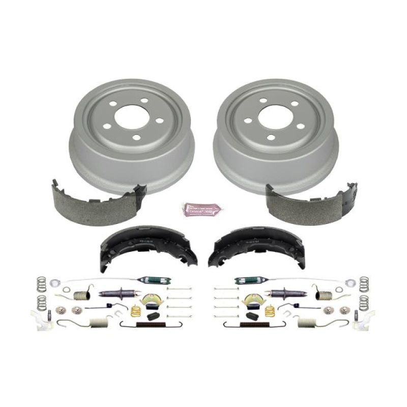 PSB Autospecialty Drum Kit - Power Stop 92-01 Jeep Cherokee Rear Autospecialty Drum Kit