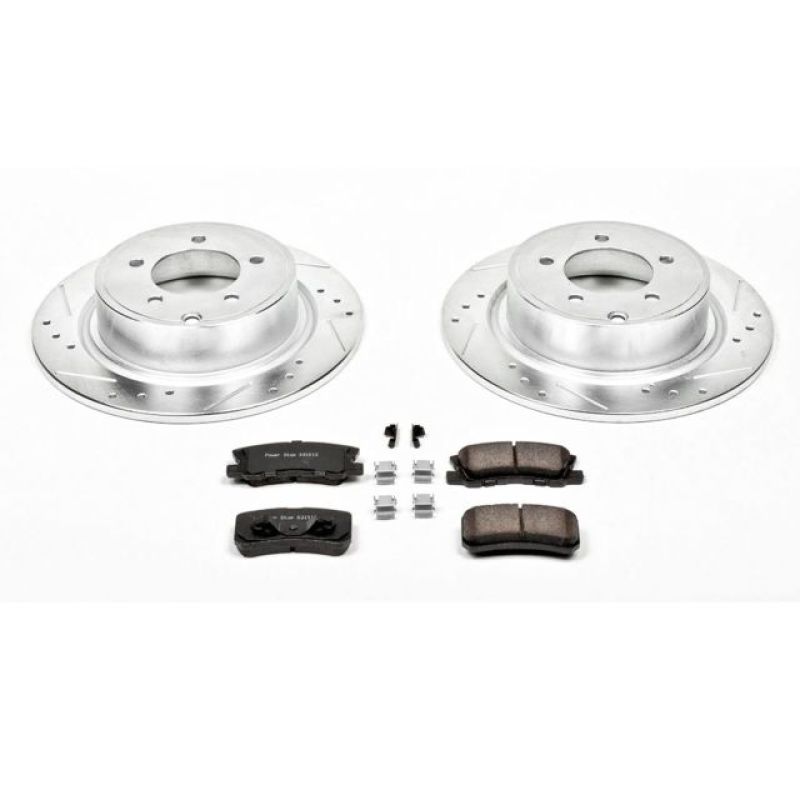 PSB Z23 Evolution Kit - Power Stop 11-14 Chrysler 200 Rear Z23 Evolution Sport Brake Kit