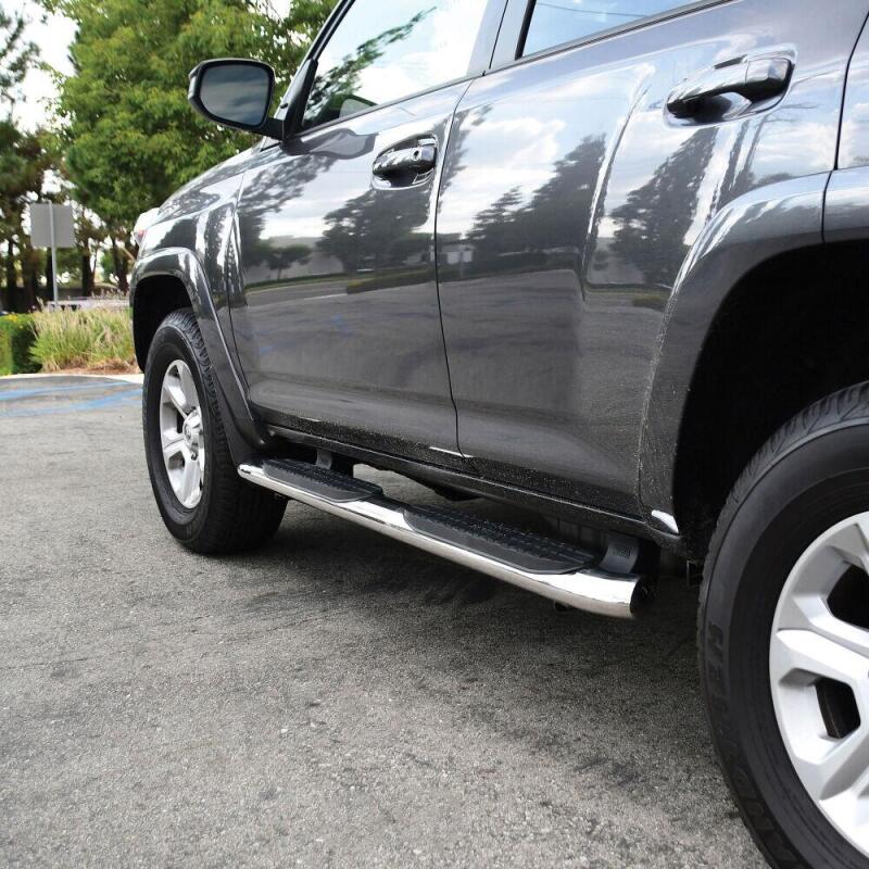 WES Nerf Bars - PRO TRAXX 4 - Westin 2014-2017 Toyota 4Runner SR5 PRO TRAXX 4 Oval Nerf Step Bars - SS
