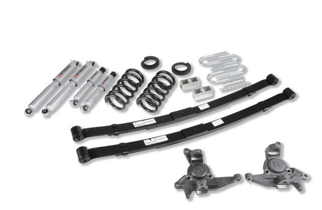 BT Lower Kit w SP Shocks - Belltech LOWERING KIT WITH SP SHOCKS