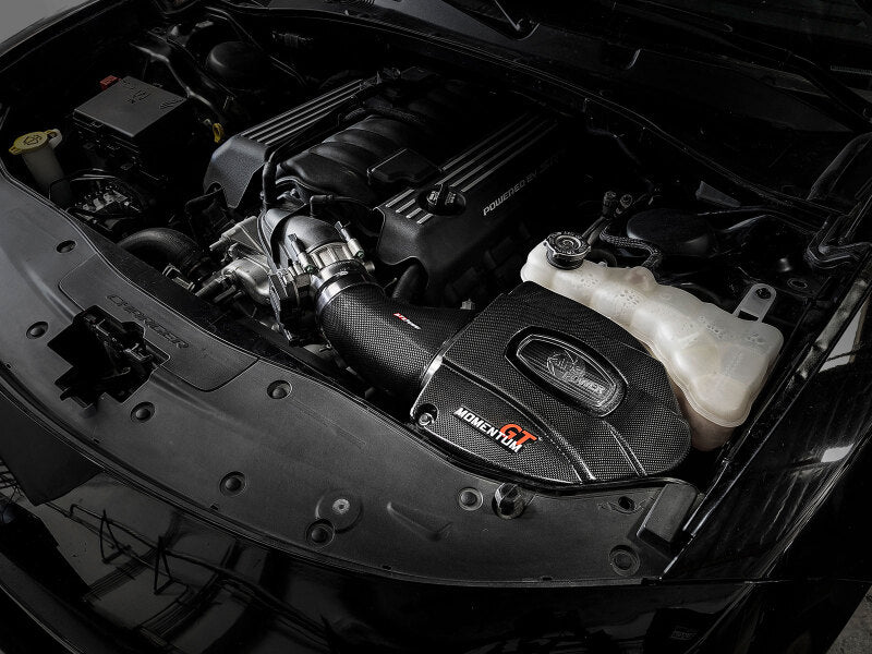 AFE Black Series Carbon Fiber Cold Air Intakes - aFe Black Series Carbon Fiber CAIS w/PDS Filter 11-19 Dodge Challenger/Charger SRT8 V8-6.4L