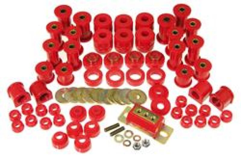 PRO Total Kits - Red - Prothane 87-96 Jeep Wrangler Total Kit - Red
