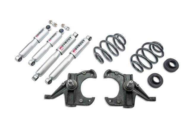 BT Lower Kit w SP Shocks - Belltech LOWERING KIT WITH SP SHOCKS
