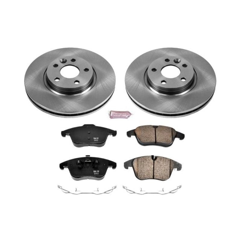 PSB Autospecialty Kit - Power Stop 11-14 Volvo S60 Front Autospecialty Brake Kit
