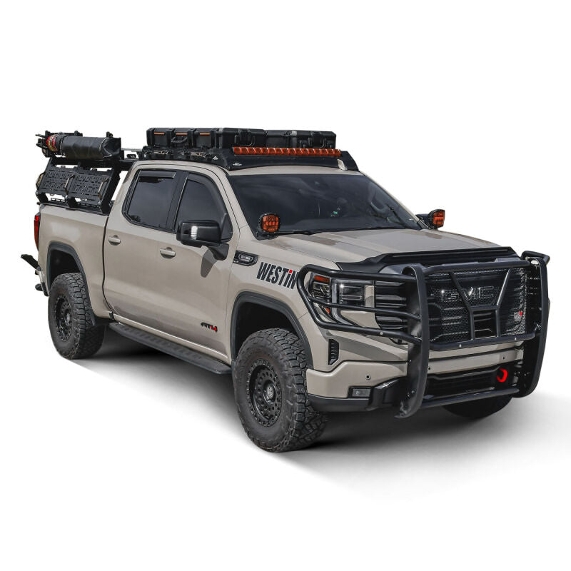 WES HDX Grille Guards - Westin 22-25 GMC Sierra 1500 (Excl. Old Body) HD Grille Guard - Black