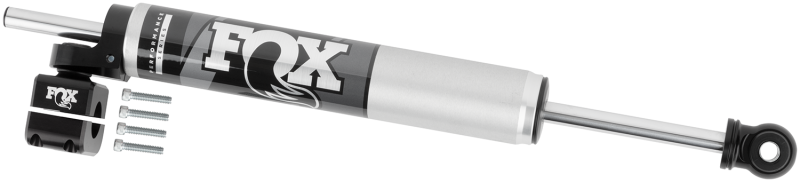 FOX 2.0 Perf Steer Stabilizer - Fox 2017+ Ford Superduty 2.0 Perf Series 8.1in. TS Stabilizer Steering Damper 1-1/8 in Tie Rod