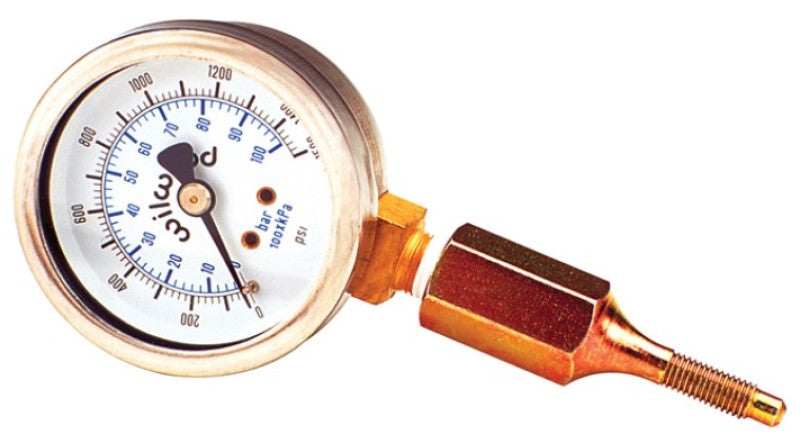 WIL Hardware - Wilwood Caliper Pressure Gauge - 1500 PSI