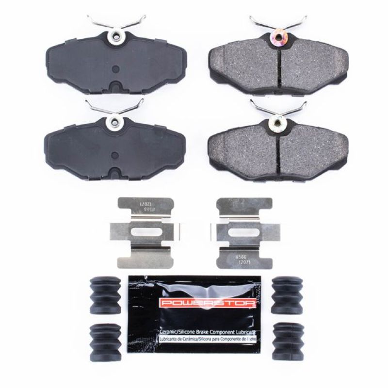 PSB Z23 Evolution Brake Pads - Power Stop 93-05 Ford Taurus Rear Z23 Evolution Sport Brake Pads w/Hardware