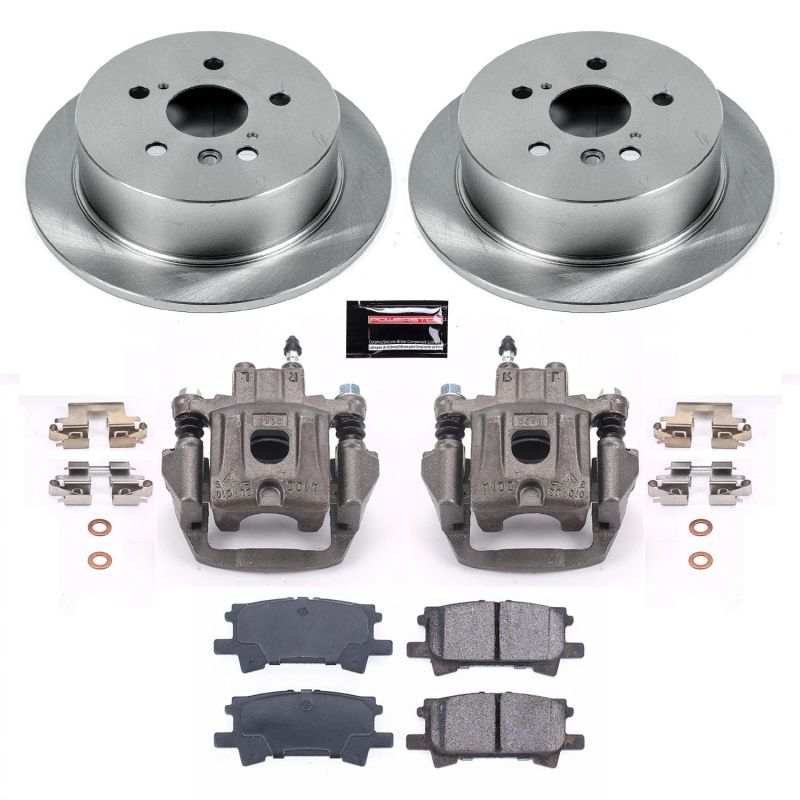 PSB Autospecialty Kit w/Cals - Power Stop 04-06 Lexus RX330 Rear Autospecialty Brake Kit w/Calipers