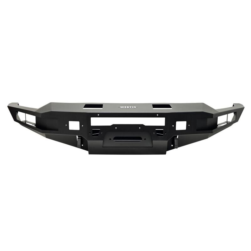 WES Pro-Series Bumpers - Westin 2024+ Chevrolet Silverado 2500/3500 Pro-Series Front Bumper - Textured Black