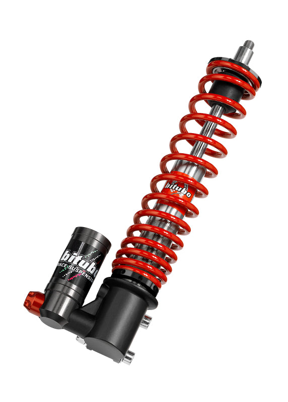 BIT YEV0 Monoshocks - Bitubo YEV0 Monoshocks Front Adjustable: Spring Preload, Compression, Red Spring