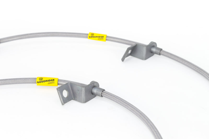GR G-Stop Brake Line Kits - Goodridge 05-14 Ford Mustang (w/ABS) Stainless Steel Brake Line Kit