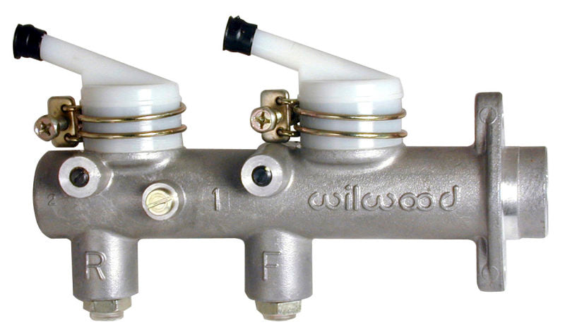 WIL Master Cylinder - Wilwood Tandem Master Cylinder - 1in Bore w/ Remote Reservoirs