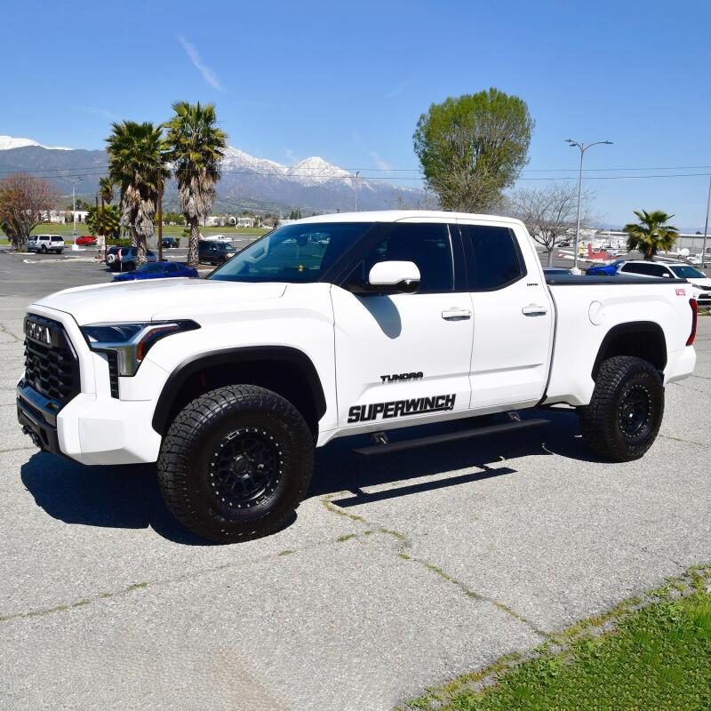 WES Running Boards - Pro-e - Westin 22-25 Toyota Tundra Double Cab Pro-e Running Boards - Tex. Blk