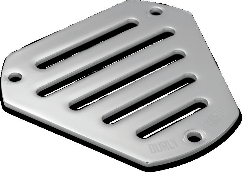 BUR Air Cleaners - Burly Brand Hex Faceplate Slotted - Chrome