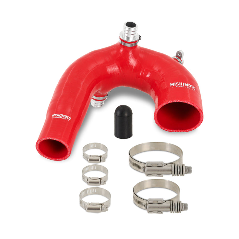 MM Powersports Silicone Hose - Intake - Mishimoto 2016+ Polaris RZR XP Turbo Silicone Intake J-Tube - Red