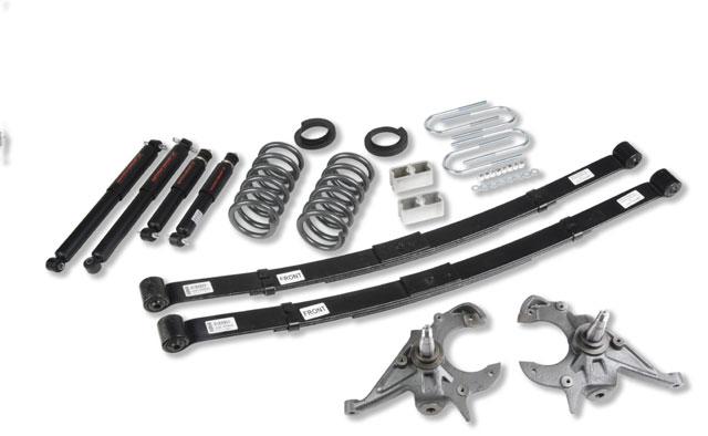 BT Lowering Kit w ND2 Shocks - Belltech LOWERING KIT WITH ND2 SHOCKS