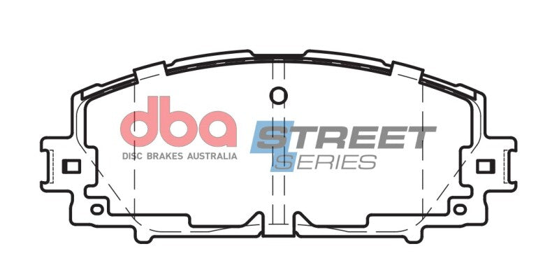DBA Street Series Brake Pads - DBA 11-17 Lexus CT200h B Type Front Street Series Brake Pads