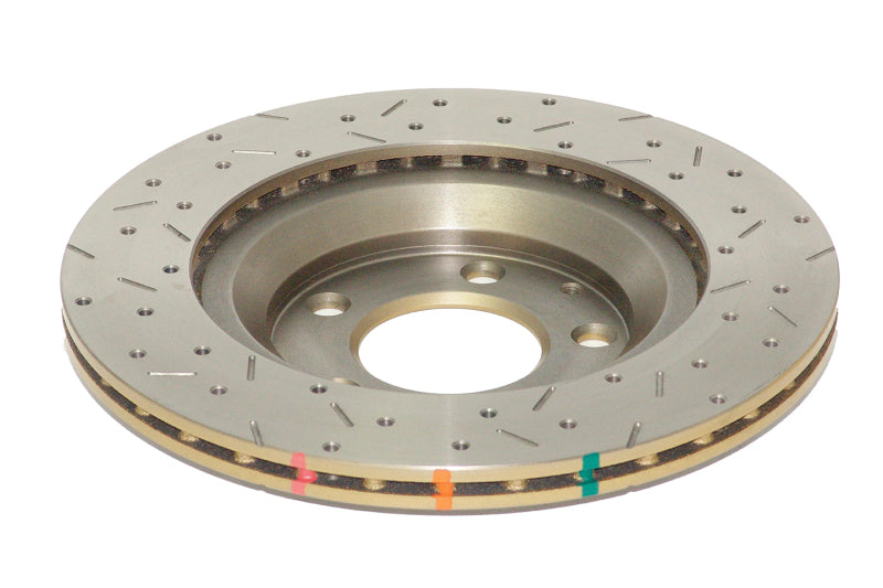 DBA 4000 Slot&Drill Rotors - DBA 03-10 RX-8 Std Suspension / Sport Suspension Rear Drilled & Slotted 4000 Series Rotor