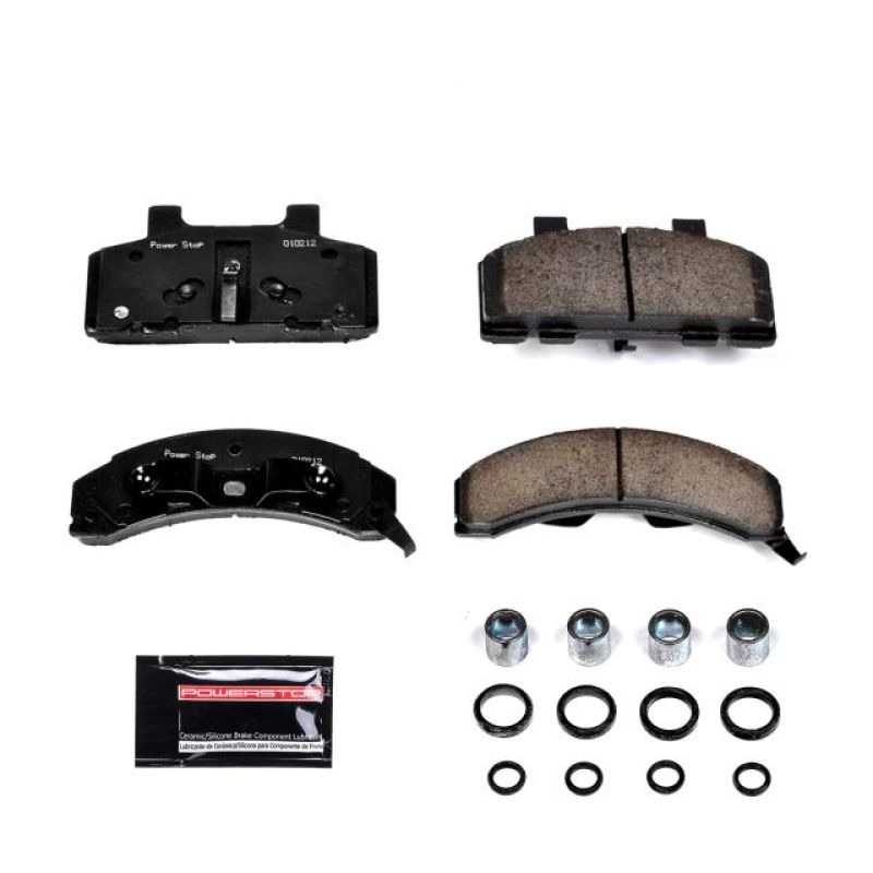 PSB Z23 Evolution Brake Pads - Power Stop 83-96 Buick Century Front Z23 Evolution Sport Brake Pads w/Hardware