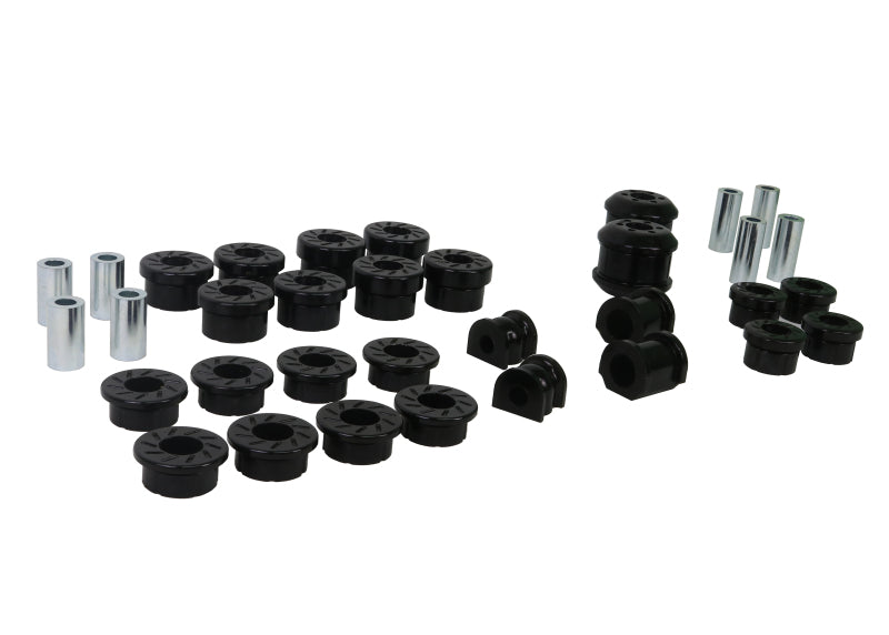 WL Bushings - Sway Bar - Whiteline 02-05 Honda Civic 7th Gen Essential Front and Rear Vehicle Kit