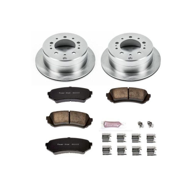 PSB Autospecialty Kit - Power Stop 98-07 Lexus LX470 Rear Autospecialty Brake Kit