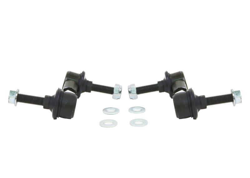 WL Sway Bar Links - Whiteline Universal 60-80mm Swaybar Link Kit-Heavy Duty Adjustable Ball Joint