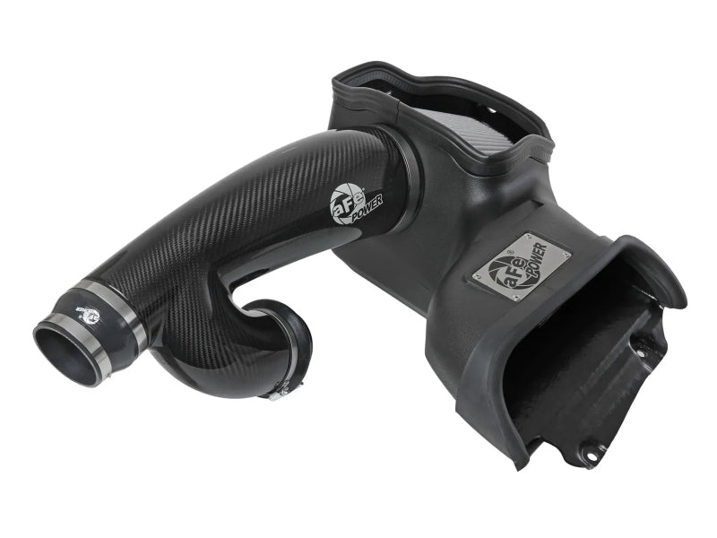 AFE Track Series Intake - aFe 21-24 Ford F150 Raptor Track Series Carbon Fiber Cold Air Intake System w/ Pro DRY S Filter