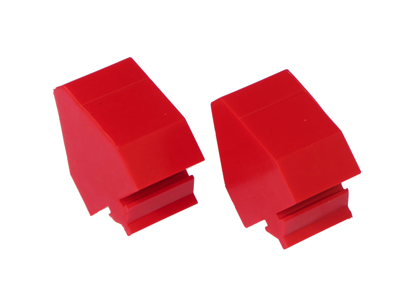 PRO Bump Stops - Red - Prothane Universal Bump Stop Pull Through Style - Red