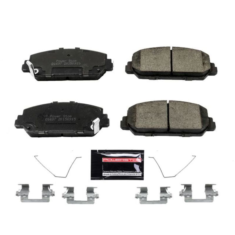 PSB Z23 Evolution Brake Pads - Power Stop 16-19 Acura ILX Front Z23 Evolution Sport Brake Pads w/Hardware