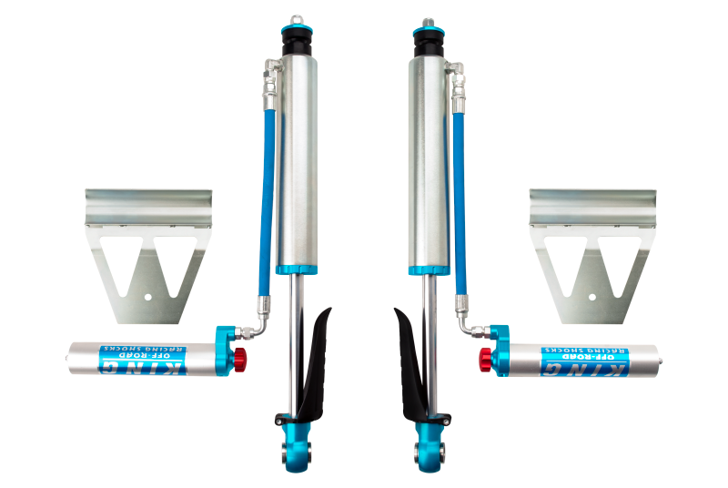 KIN 2.5 Shocks - King Shocks 2008+ Toyota Land Cruiser 200 Rear 2.5 Dia Remote Res Shock w/Adjuster (Pair)