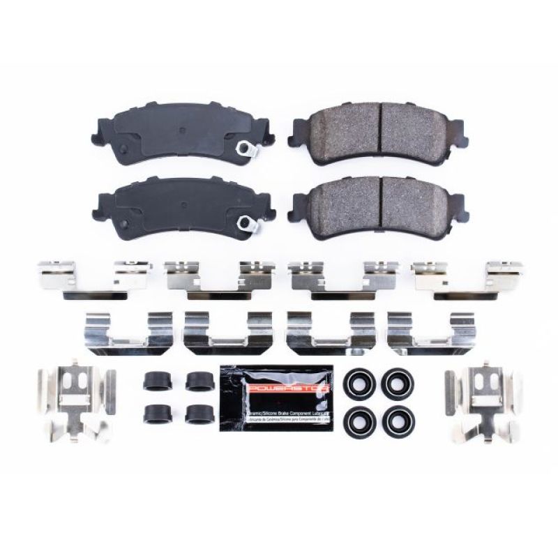 PSB Z23 Evolution Brake Pads - Power Stop 00-05 Cadillac DeVille Rear Z23 Evolution Sport Brake Pads w/Hardware