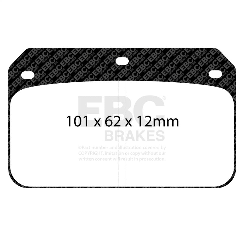 EBC Yellowstuff Brake Pad Sets - EBC Brakes Yellowstuff Performance Brake Pads