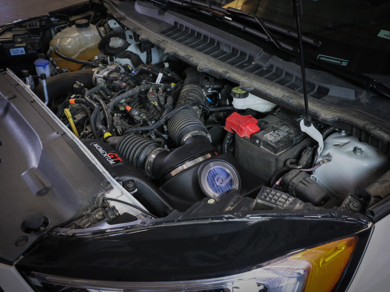 AFE Momentum GT Cold Air Intakes - aFe Momentum GT Pro 5R Cold Air Intake System 19-23 Ford Edge ST V6-2.7L (tt)