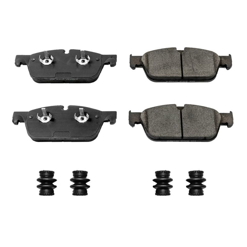 PSB Z17 Evolution Brake Pads - Power Stop 13-16 Mercedes-Benz GL350 Front Z17 Evolution Ceramic Brake Pads w/Hardware