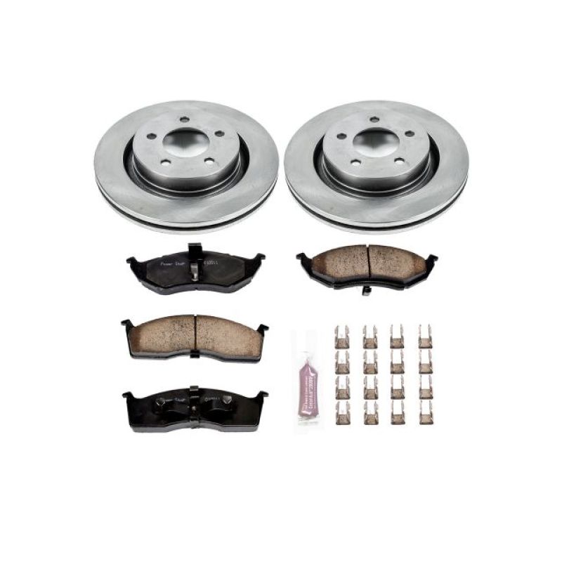 PSB Autospecialty Kit - Power Stop 99-02 Chrysler 300M Front Autospecialty Brake Kit