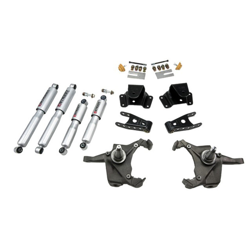 BT Lower Kit w SP Shocks - Belltech LOWERING KIT WITH SP SHOCKS