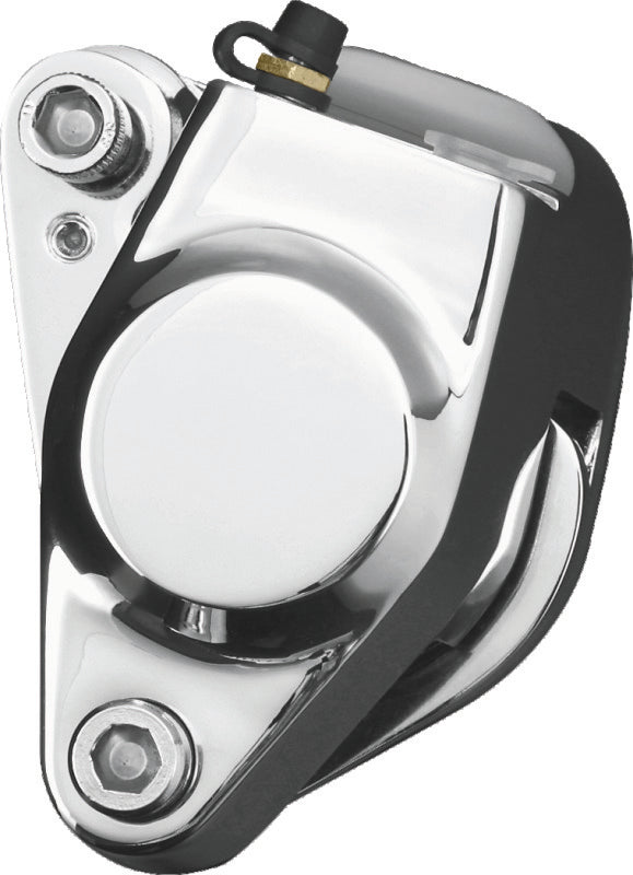 BKC Brake Caliper - Bikers Choice 84-99 Big Twin Chrome Front 2 Piston Caliper Assembly W/Pads Replaces H-D 44046-84C
