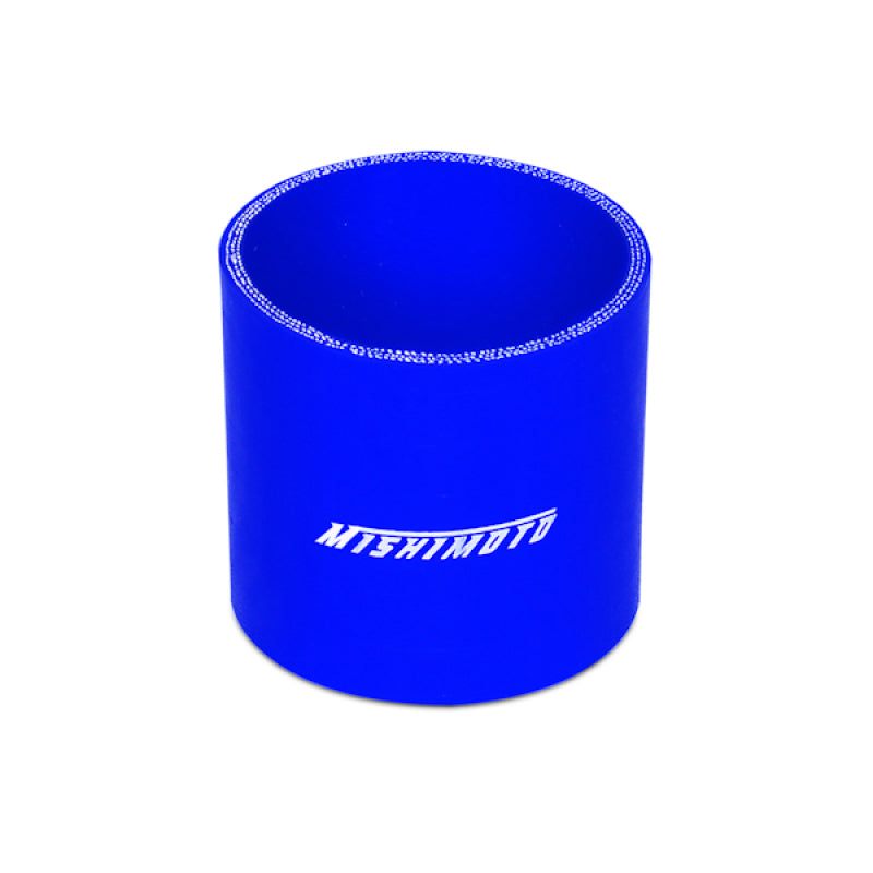MM Couplers - Straight - Mishimoto 2.5 Inch Blue Straight Coupler