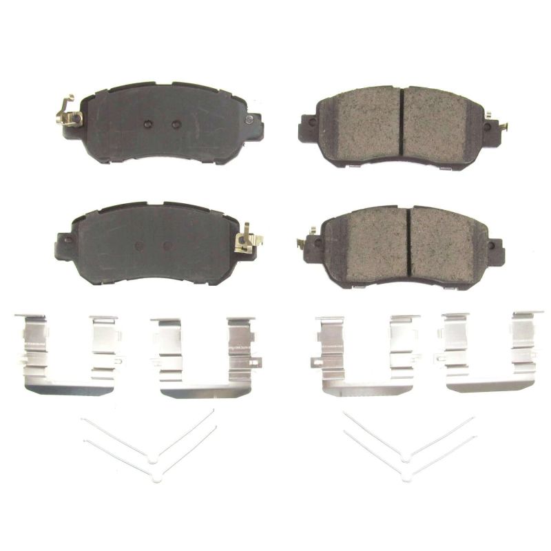 PSB Z17 Evolution Brake Pads - Power Stop 2019 Nissan Kicks Front Z17 Evolution Ceramic Brake Pads w/Hardware