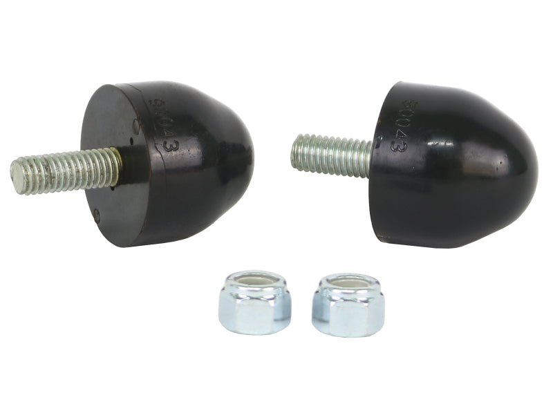 WL Bump Steer Kits - Whiteline Universal Bump Stops - H 39.7mm - 38.1mm Dia - Bullet Shaped