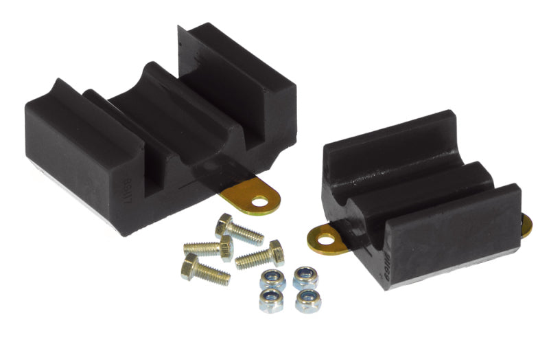 PRO Transmission Mounts - Blk - Prothane 84-92 GM F-Body Torque Arm Mount Bushings - Black