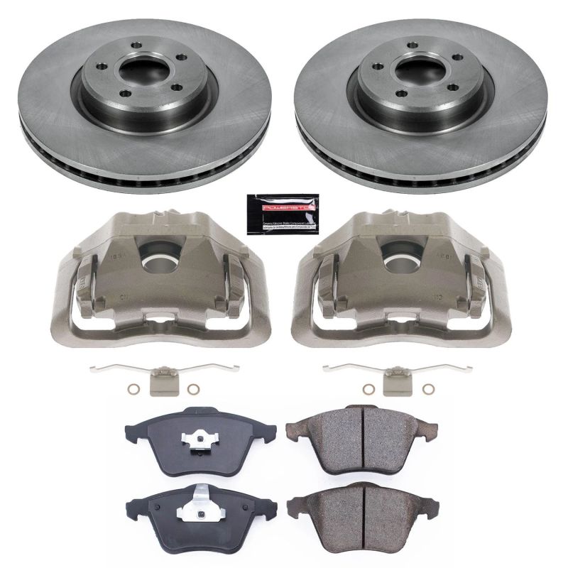 PSB Autospecialty Caliper - Power Stop 05-11 Volvo V50 Front Autospecialty Kit w/Cals