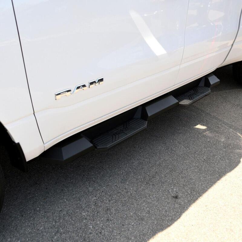 WES Nerf Bars - HDX Xtreme - Westin/HDX 19-21 Ram 1500 Quad Cab (Excl. Classic) Xtreme Nerf Step Bars - Textured Black