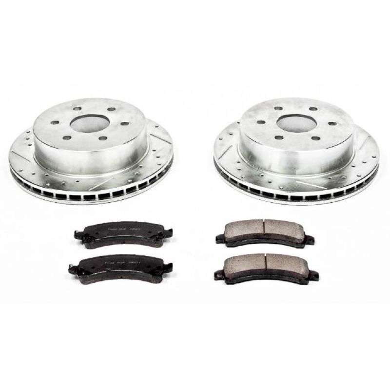 PSB Z23 Evolution Kit - Power Stop 03-05 Chevrolet Express 2500 Rear Z23 Evolution Sport Brake Kit